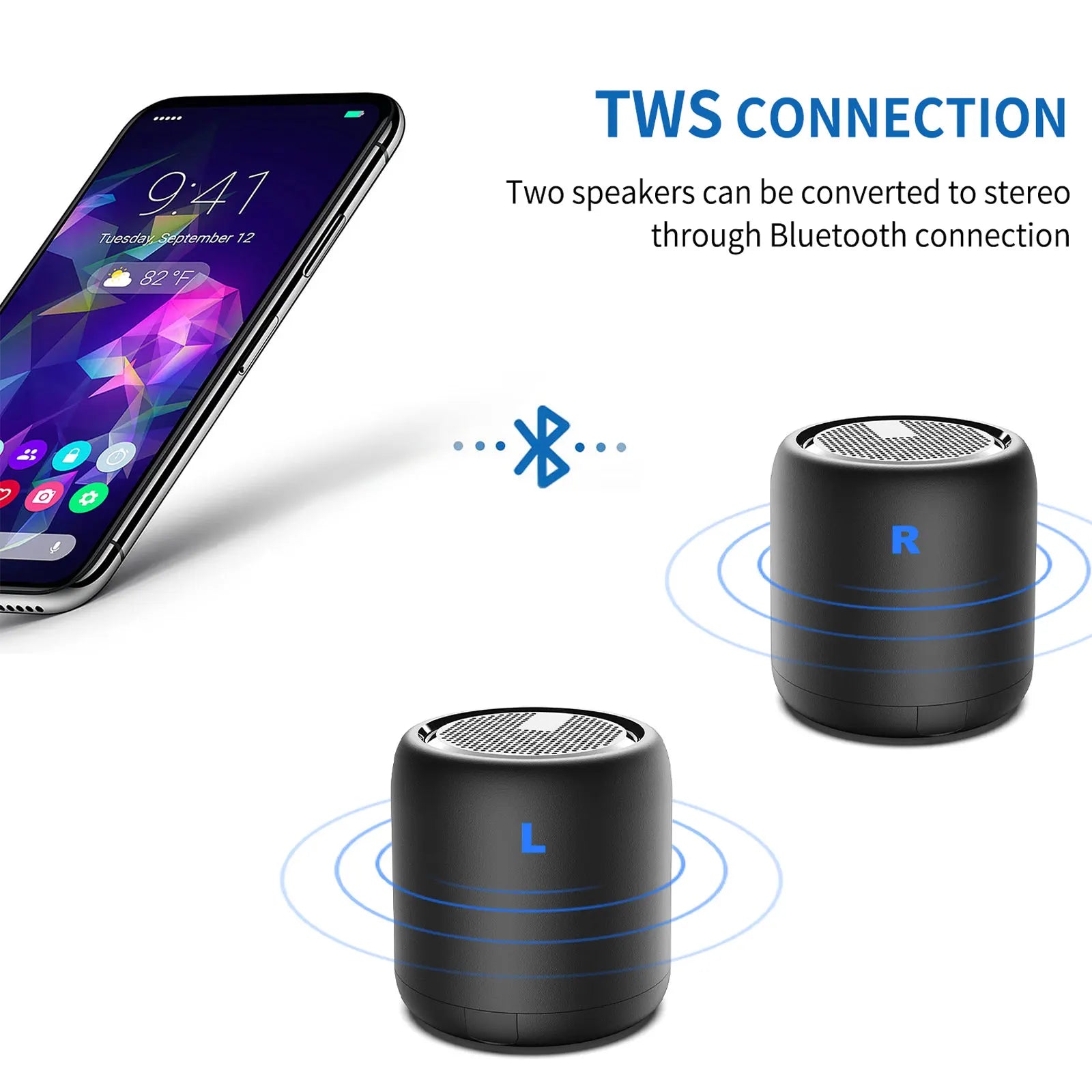 XTUGA E-11 Wireless Bluetooth Speaker Outdoor Music Player